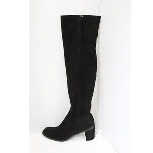❗️REDUCED❗️ Thigh High Black Faux Suede Boots